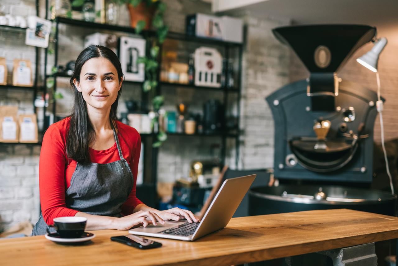 Coffeebar laptop