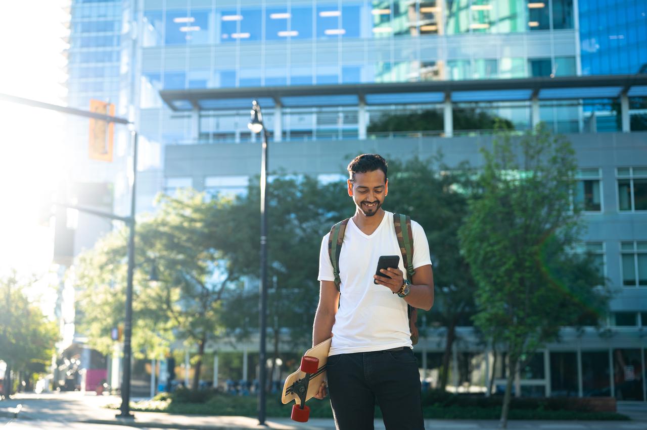 Outdoor texting